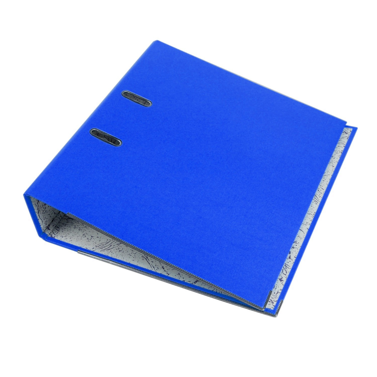 Biblioraft albastru A4 pentru arhivare documente – Cotor 7.5 cm, Bordura Metalica, 500 Coli - imagine 8